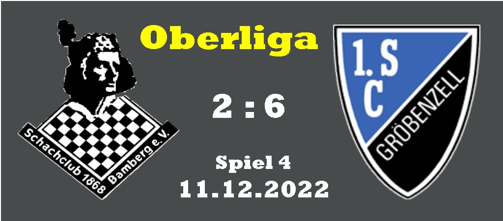Oberliga: Bamberg 2 - Gröbenzell 6