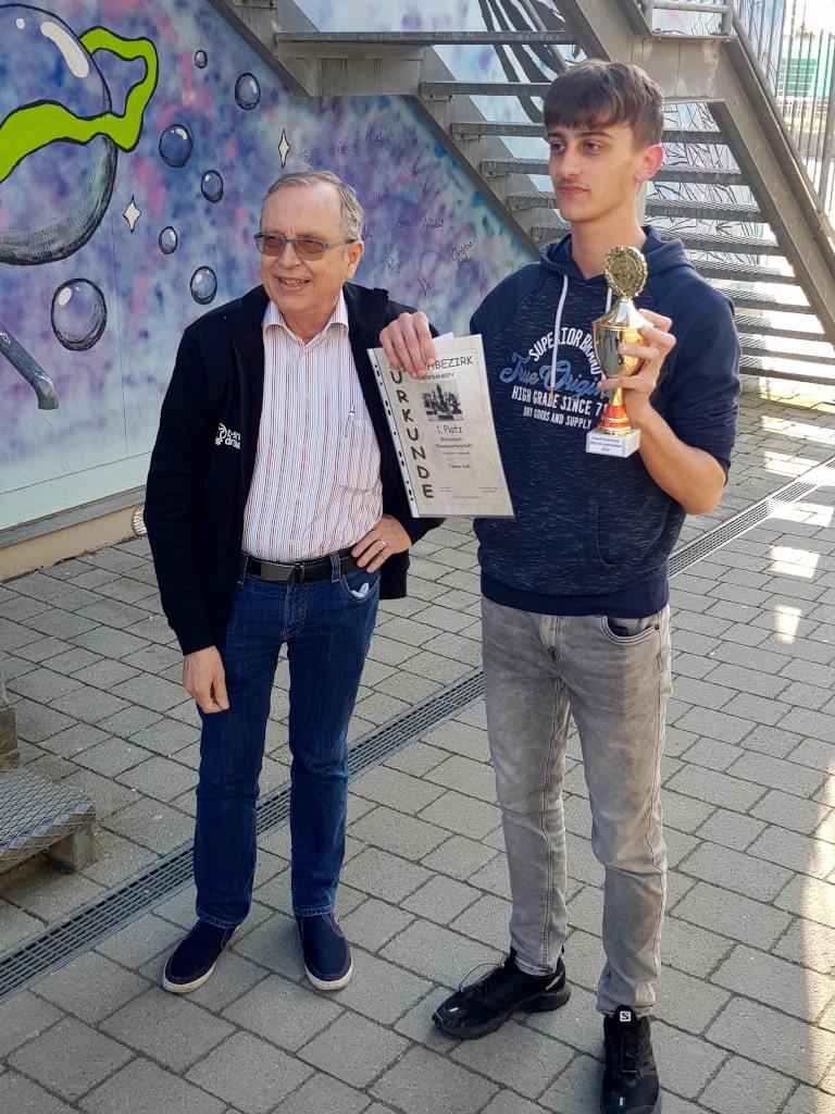 Oberfränkische Blitz-Einzelmeisterschaft 2022 - Der Sieger Tobias Kolb